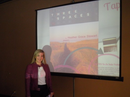 Taken before my workshop on indie publishing, 'There's an App for that: YOU!'